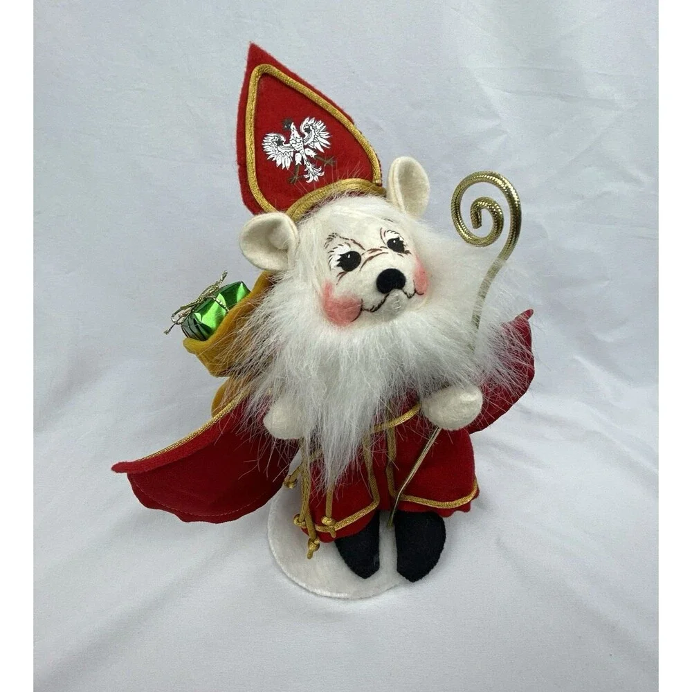 Annalee Dolls KAROL The Polish Christmas Bear 2002 Boscov’s WITH Tags‎